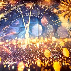 10’x 8’ New Years Eve Backdrop